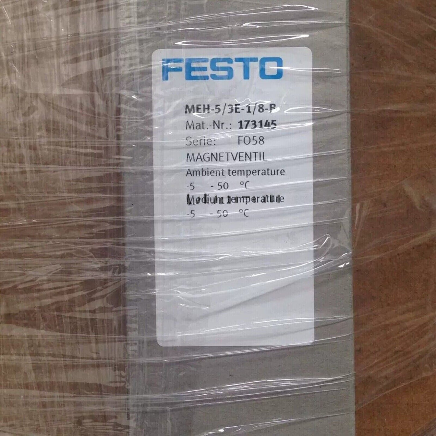 For Festo MEH-5/3E-1/8-B 173145 solenoid valve
