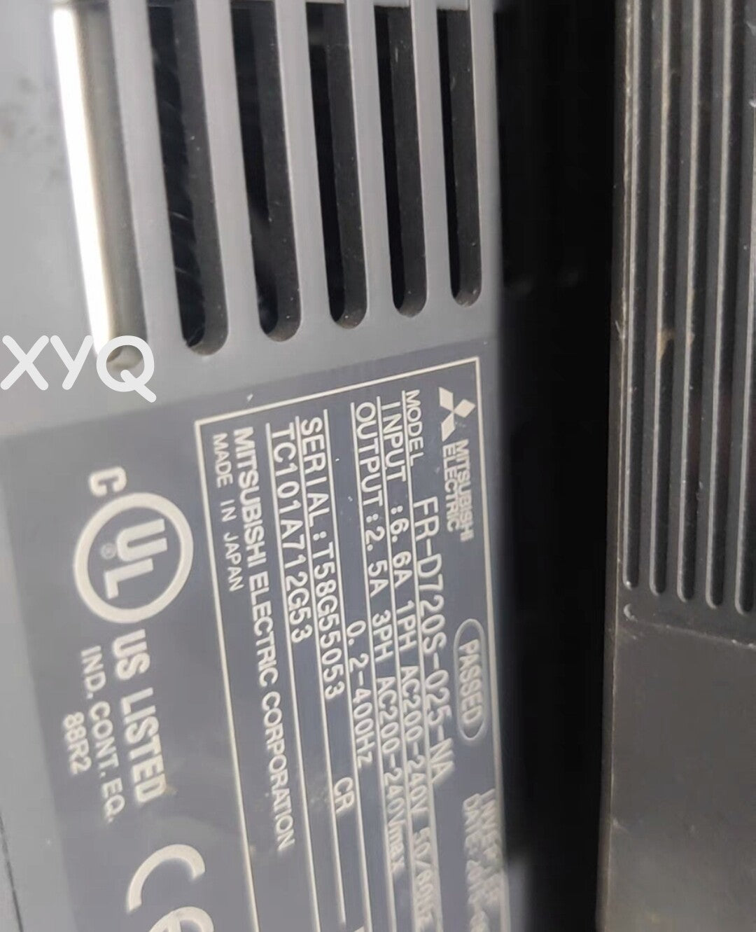 Mitsubishi Inverter FR-D720S-025-NA 220V0.4 KW Good Condition Free Shipping
