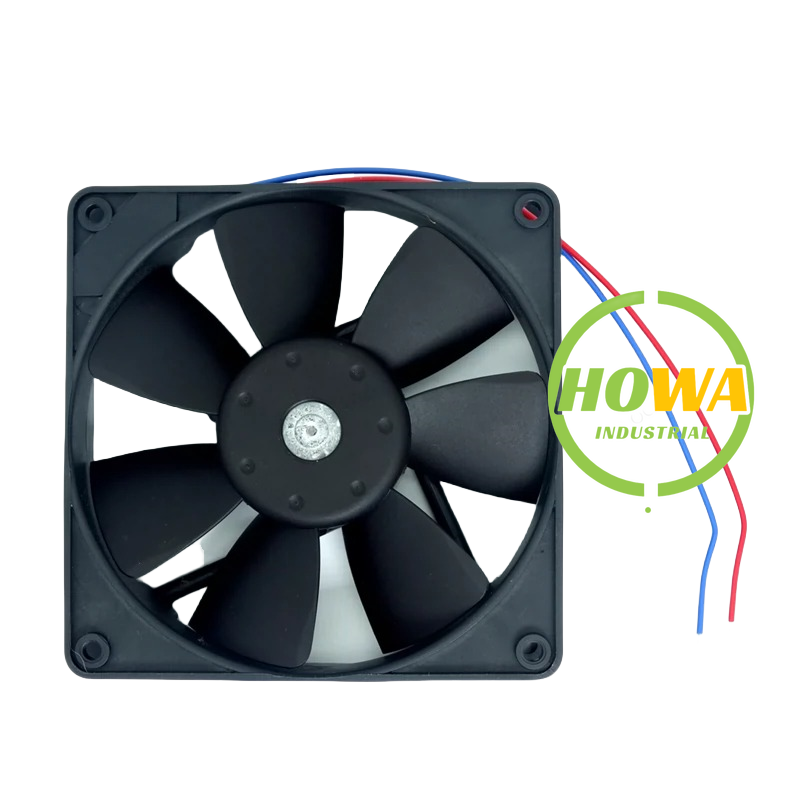 1/piece 4412FM 2-wire 12V 270mA 3.2W 12CM 12025 Server Axial Cooling Fan