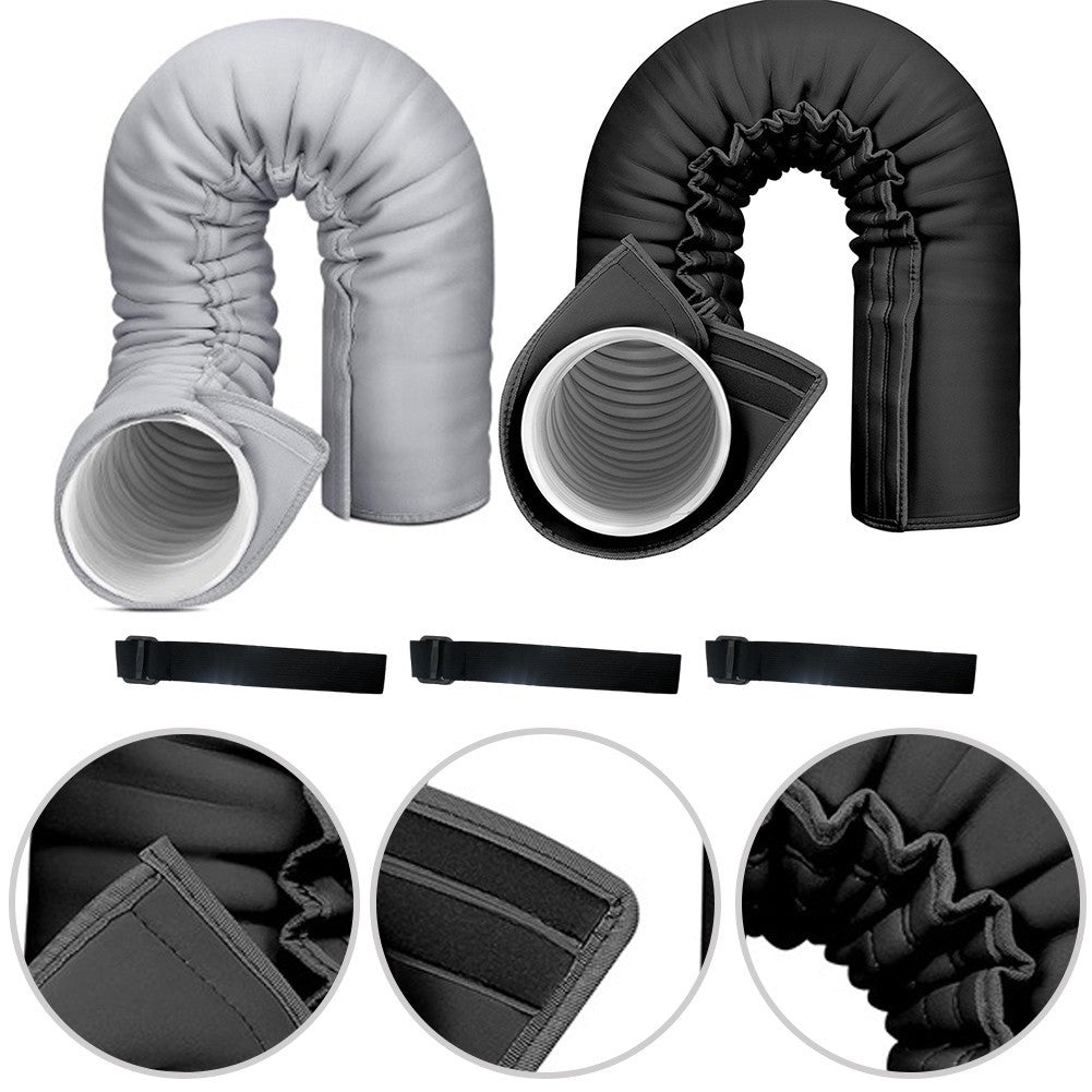 Energy Saving Hose Cover for Air Conditioner Exhaust Hose 5 Inch Diameter