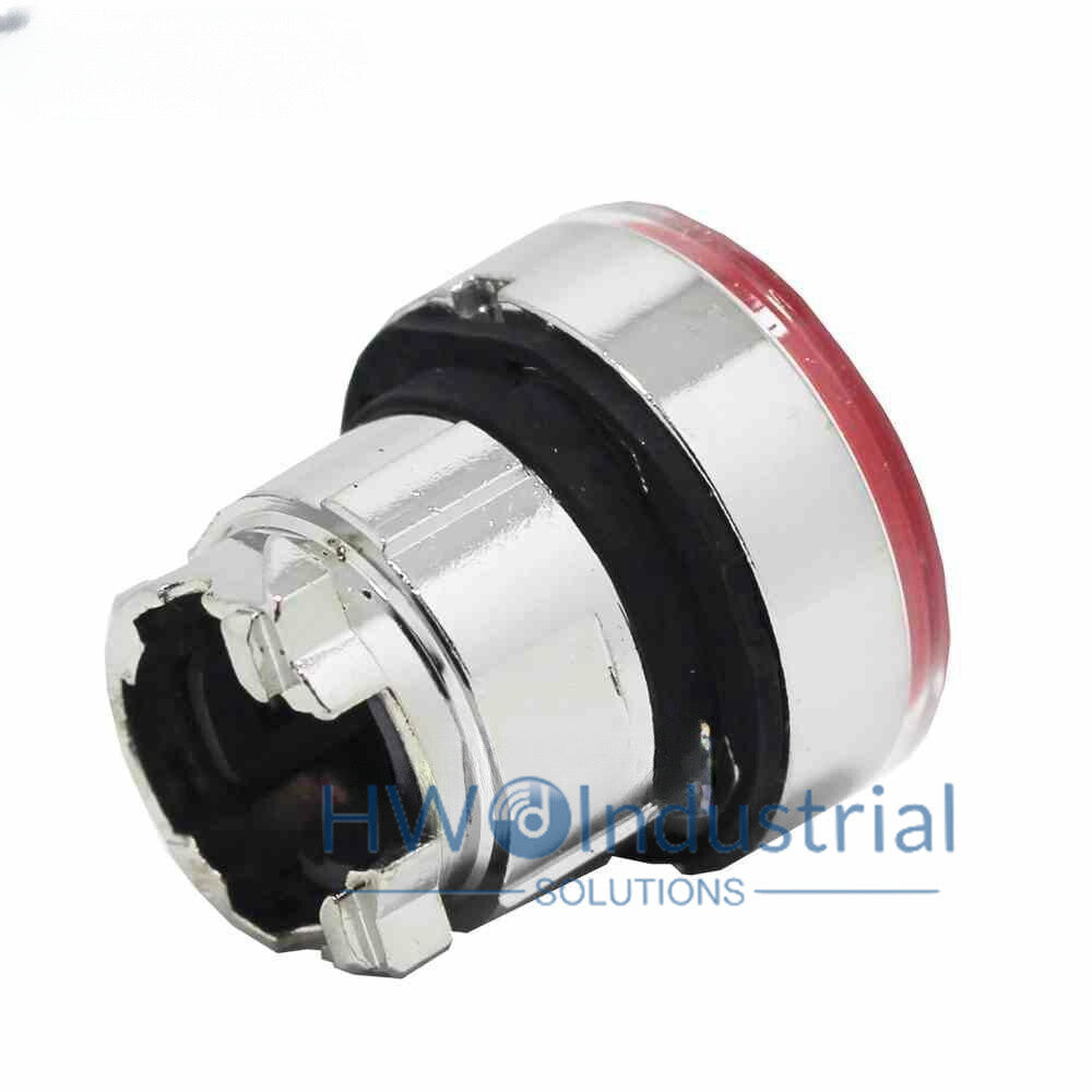 1PC Flat Head with Light Red Button Head ZB4BW343 ZB4-BW343