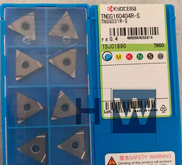 Box/10Pcs  Triangle Precision CNC Blade TNGG160404R-S TN60