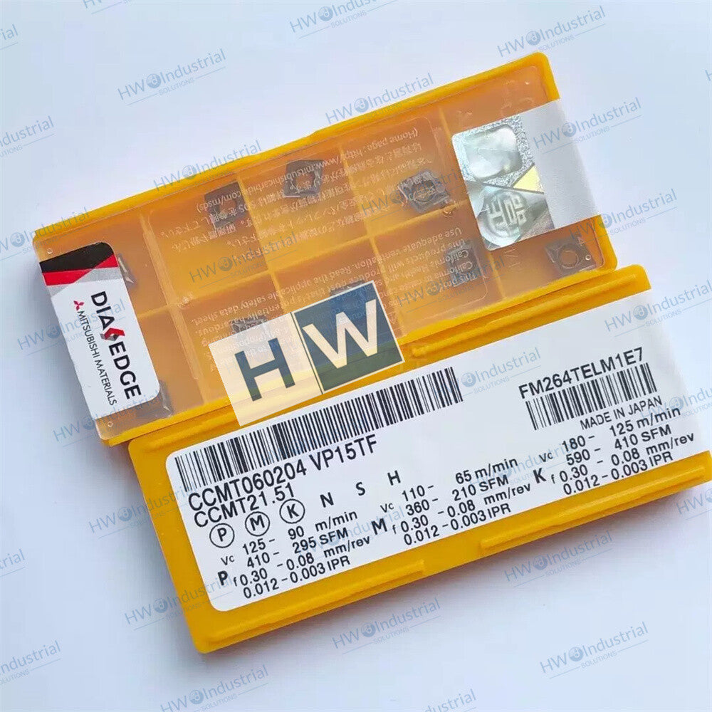 10piece/Box CCMT060204 VP15TF Mitsubishi Diamond Slot Boring CNC Blade