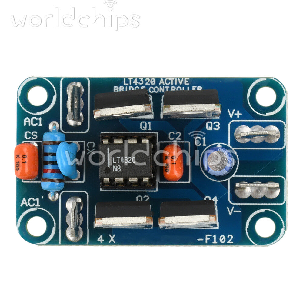 AC 7-40V Ideal Diode Rectifier Bridge Module LT4320 Class A power Amplifier