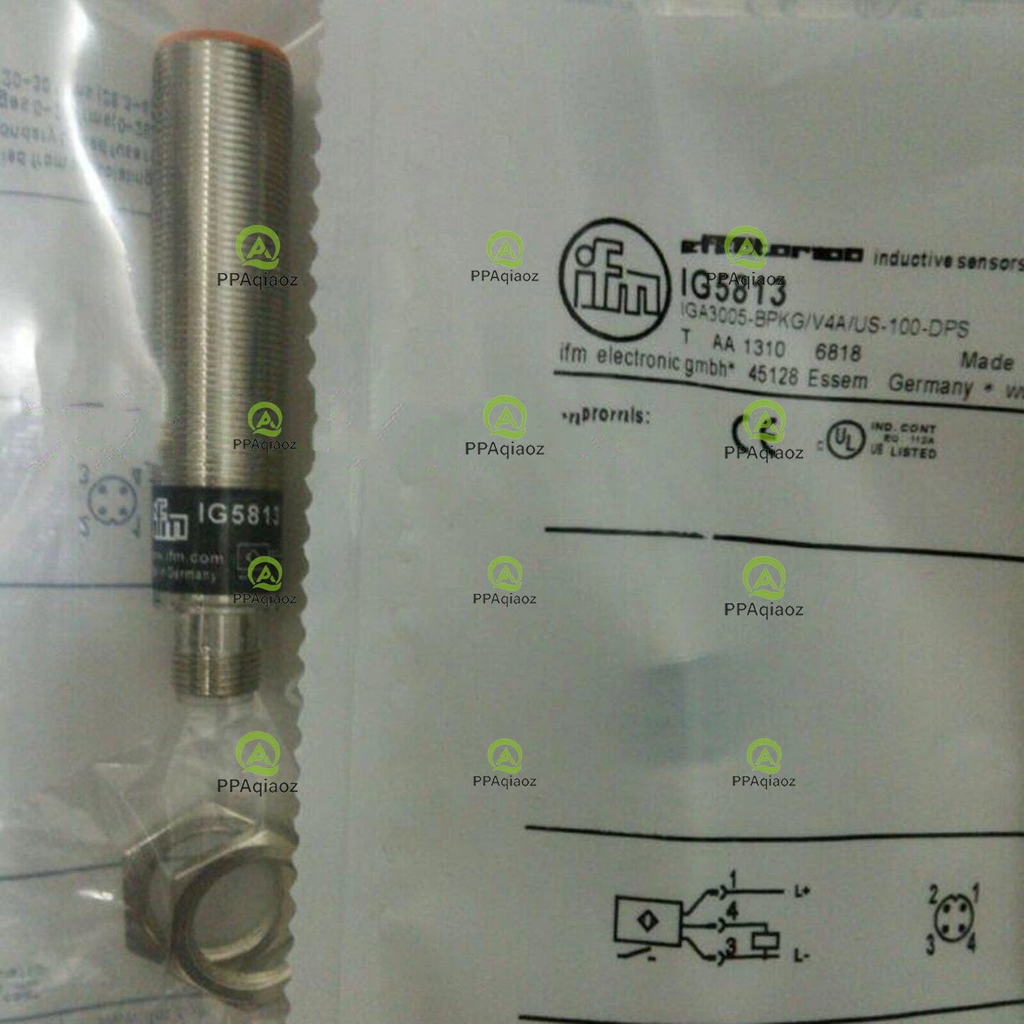 1PC  IFM IG5813 Proximity Switch IG5813 In Box Free Shipping
