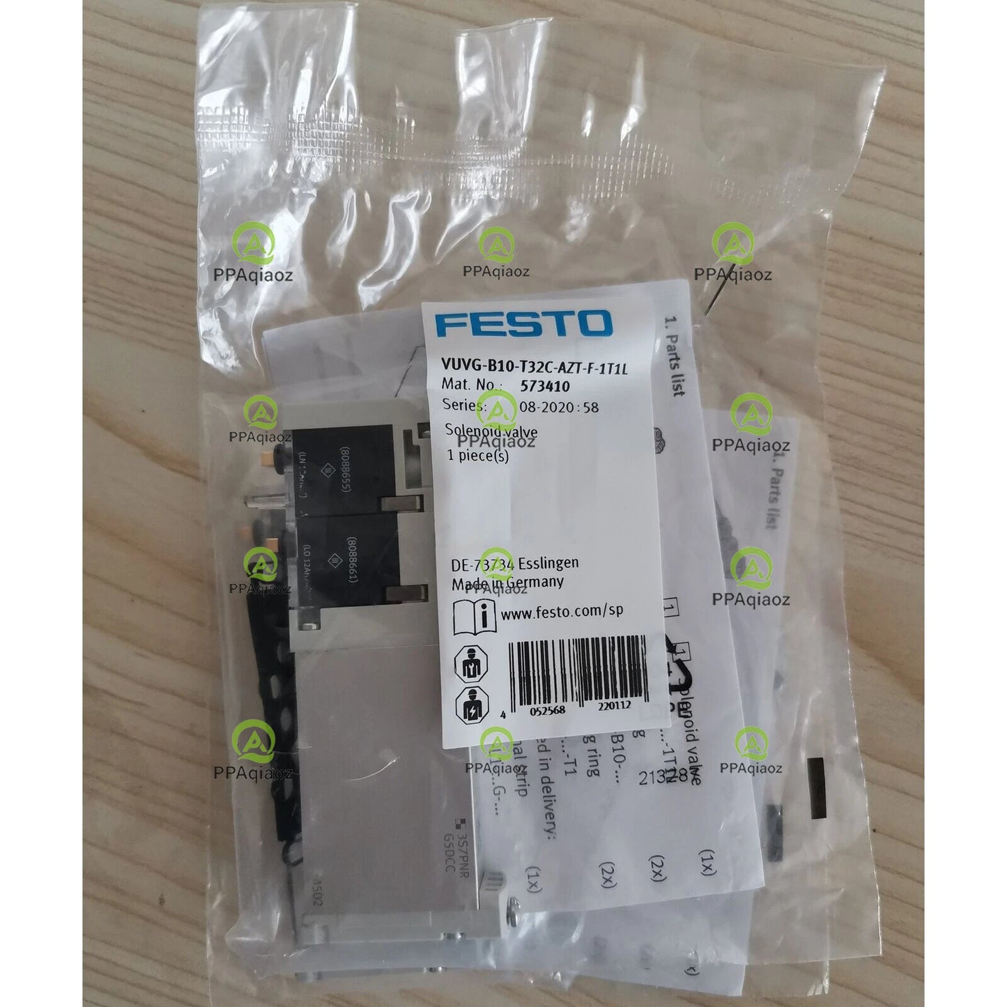 FESTO VUVG-B10-T32C-AZT-F-1T1L 573410 1PC  Solenoid Valve Free Shipping