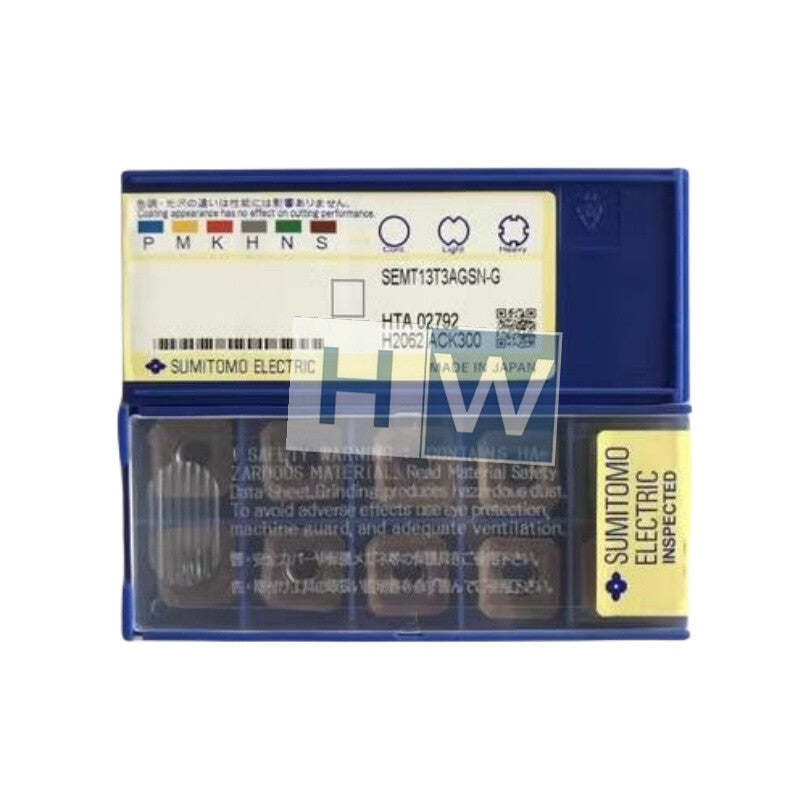 Box/10PCS Sumitomo CNC Milling Insert SEMT13T3AGSN-G ACK300