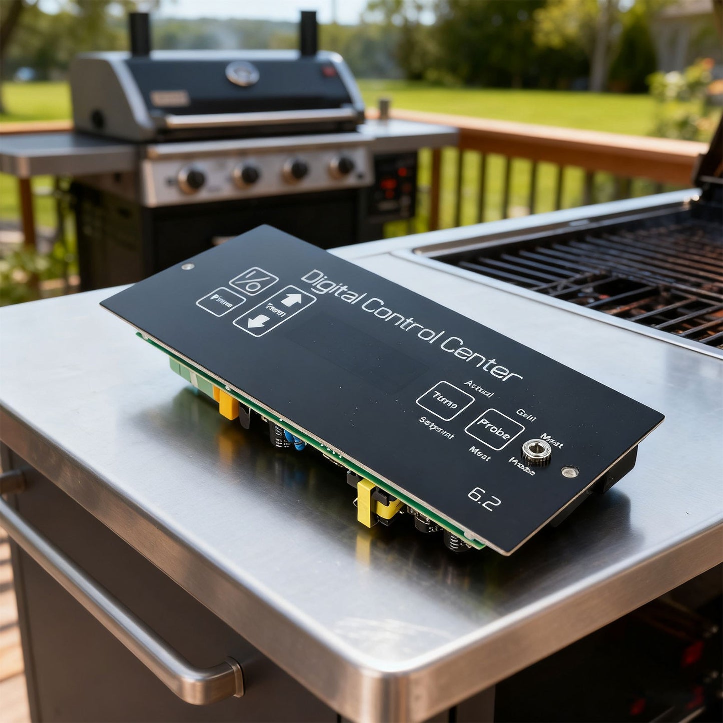 Grill Temperature Management Board for Louisiana Grills with Digital Display