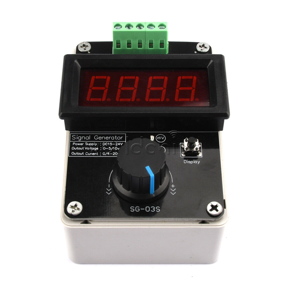 0-20mA/4-20mA Signal Generator Adjustable Current Voltage Analog Signal Source