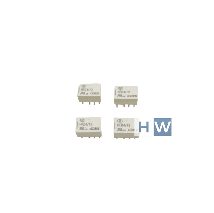 10Pcs  Hongfa Inline Relay HFD4/3 HFD4/5 HFD4/12 HFD4/24 Relay 3V 5V 12V 24V