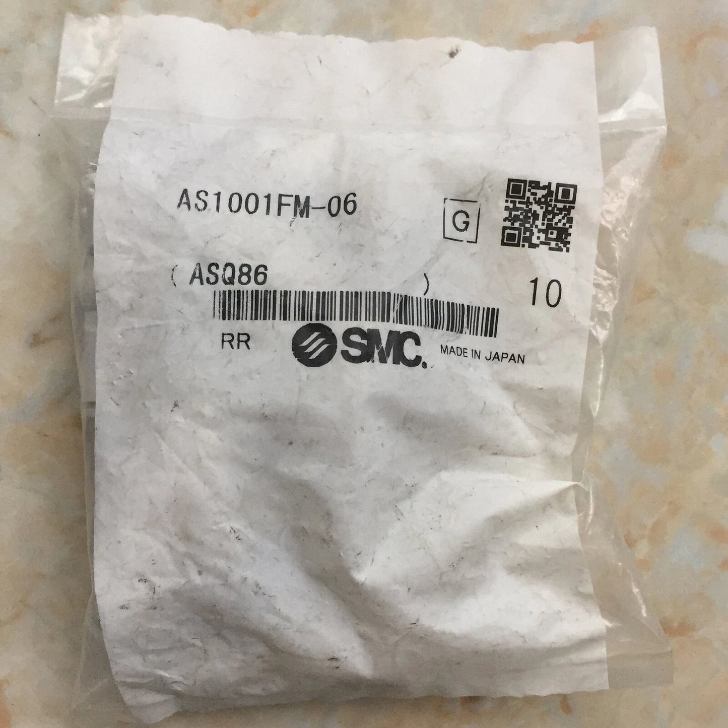 10pc  SMC AS1001FM-06 Throttle valve Quality assurance #P