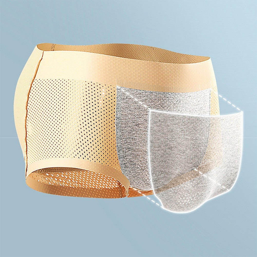 Butt Lifter Padded Boxer Briefs for Men Hip Enhancer Underwear Shapewear