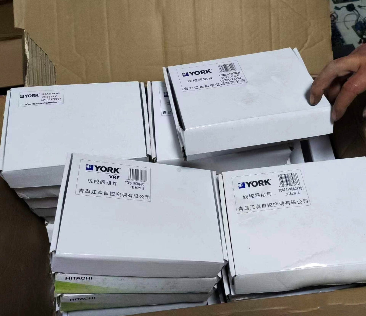 OEM For YORK VRF UF III Air Conditioner Wire Controller YCWZ41NCWQP#01 with IR