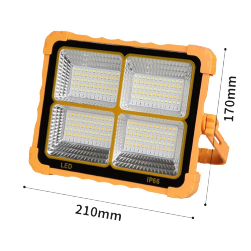 Portable Solar Flood Light for Camping Fishing Construction Activities