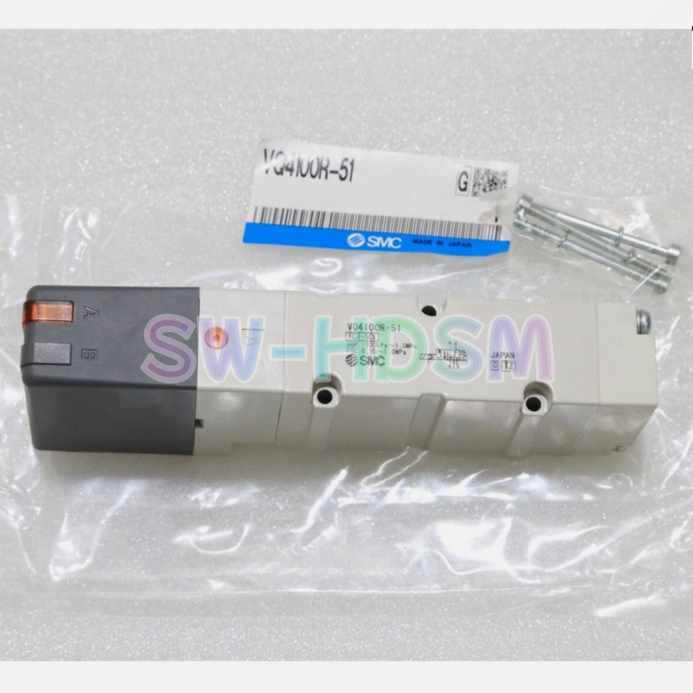 1PCS  FOR SMC VQ4100R-51 Solenoid Valve Freight Free