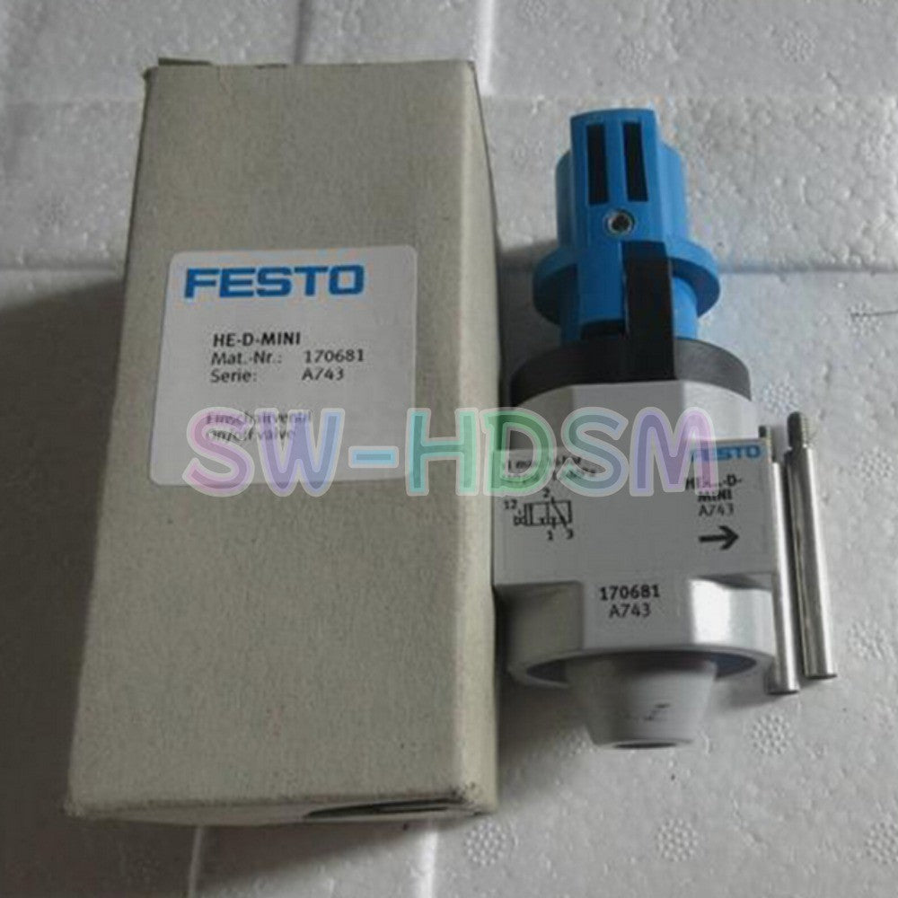 1PCS  For FESTO HE-D-MINI 170681 Valve freight free