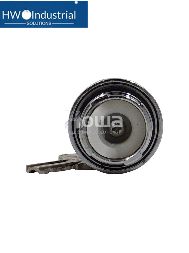 2pcs Key 2-gear Self-locking Operating Button Switch Head ZB2BG4C ZB2-BG4C