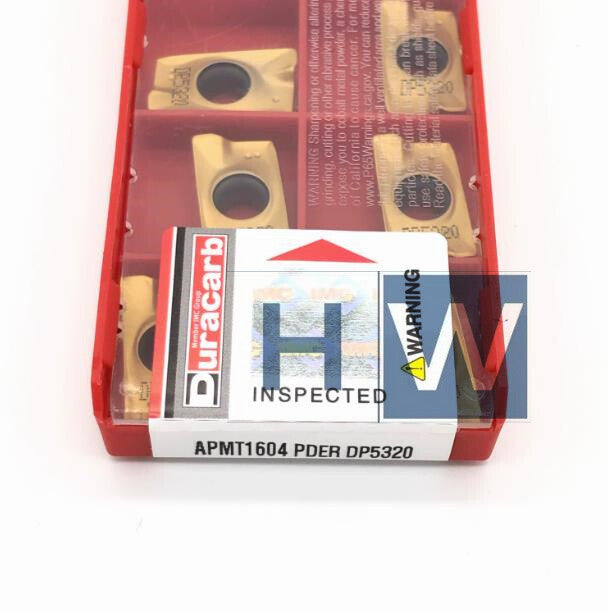 Box/10Pcs CNC Blade APMT1604PDER DP5320 Mold Processing Milling Insert