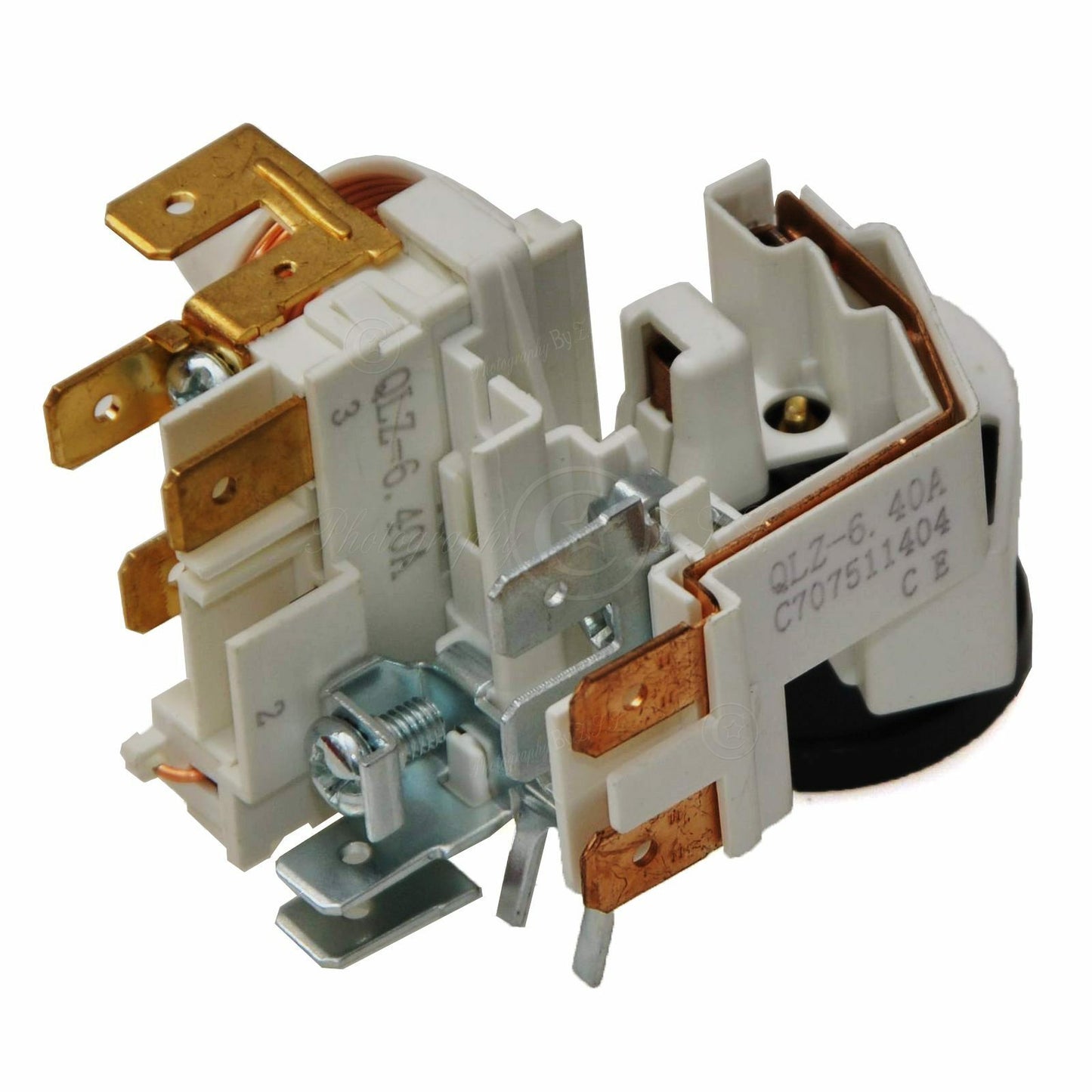 QLZ-6.40A QLZ-4.80A Refrigerator Start Relay + OL Protector For Danfoss Embraco