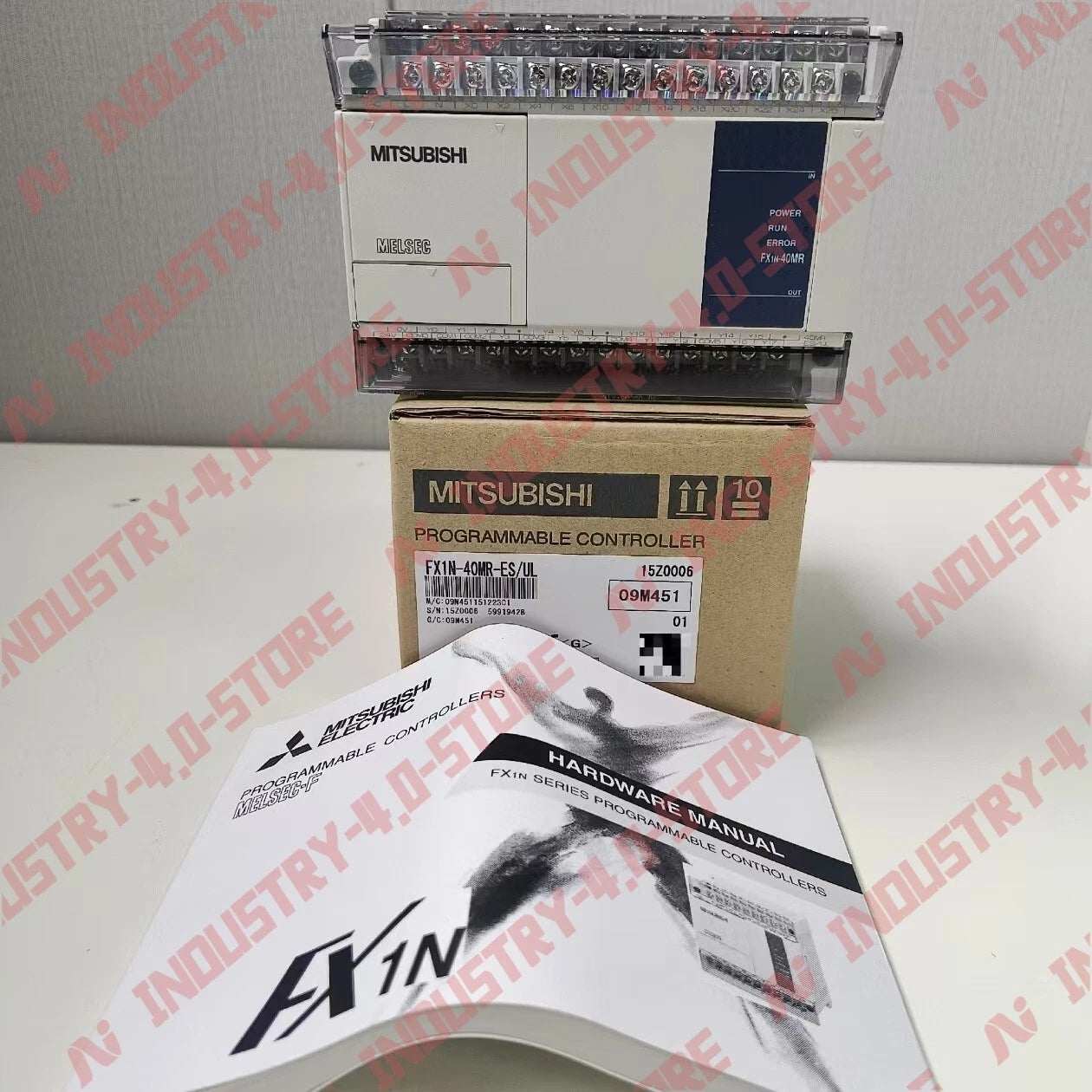 Mitsubishi FX1N-40MR-ES/UL PLC Module # 1pcs    In Box