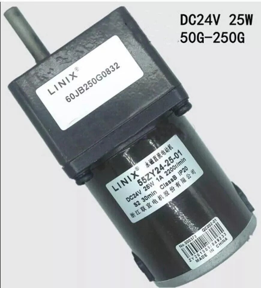 1PC  LINIX 55ZY24-25-01 60JB250G0832 DC Motor