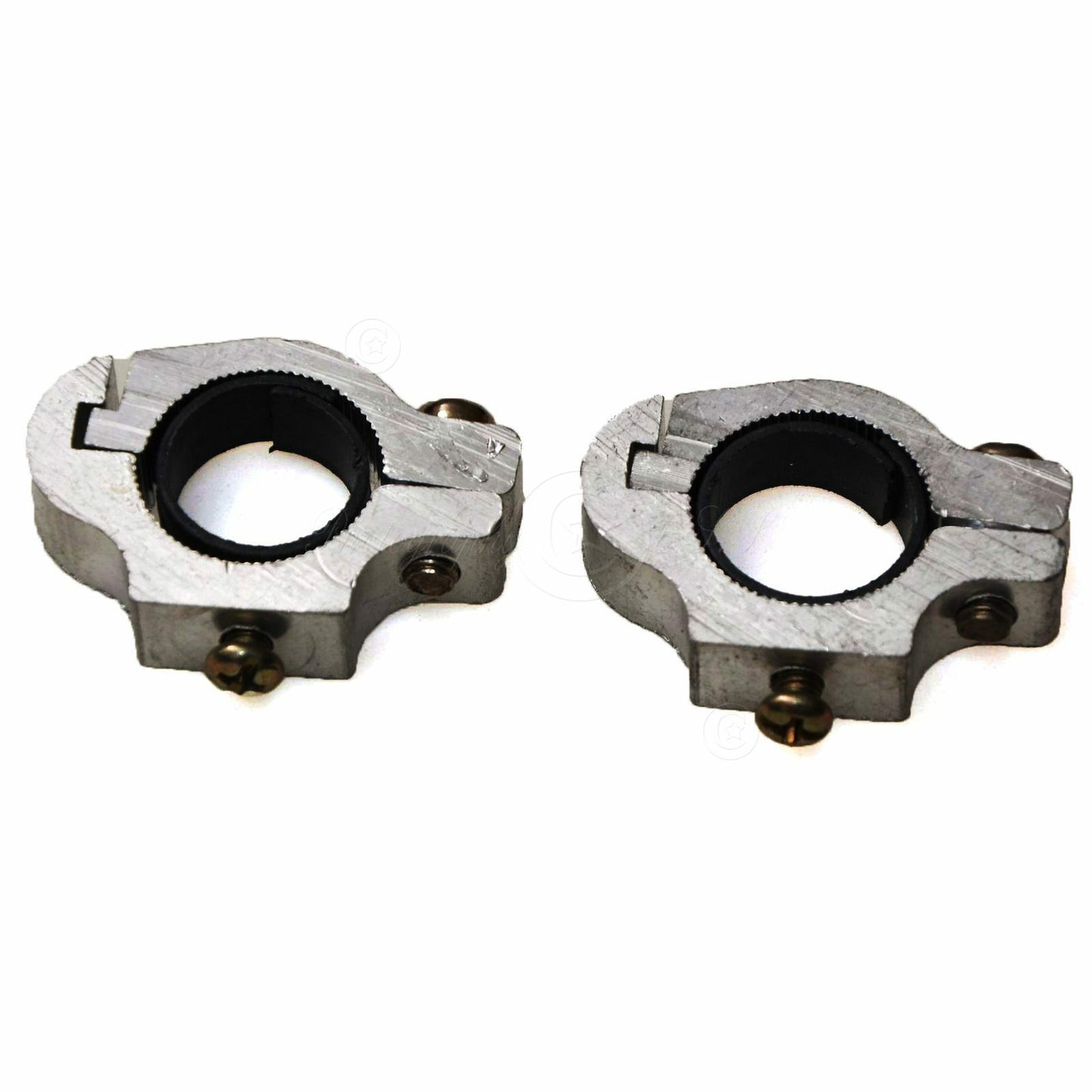 2x e-Bike Motorcycle LED Light Lamp Clamp Holder Handlebar Mount Bracket Adapter