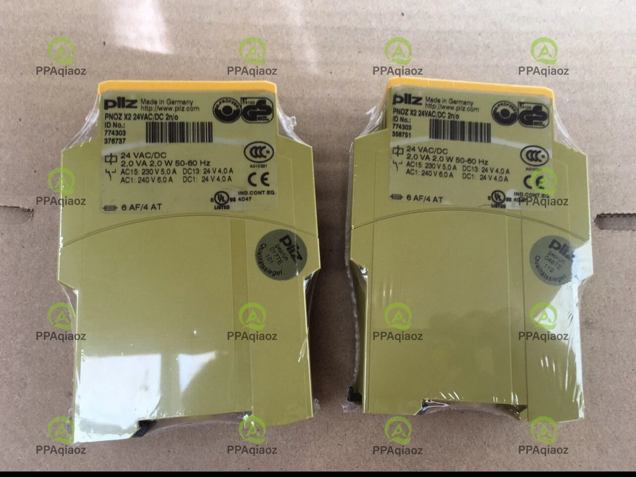 1pcs  Pilz PNOZ X2 24VAC/DC 2n/o 774303 Fast delivery