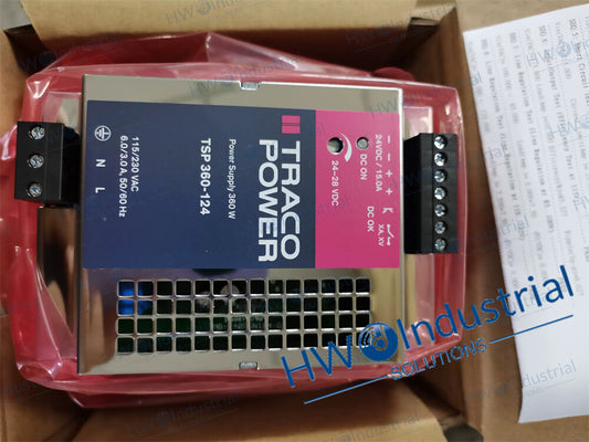 1/piece TSP360-124 TRACO POWER rail mounted power supply