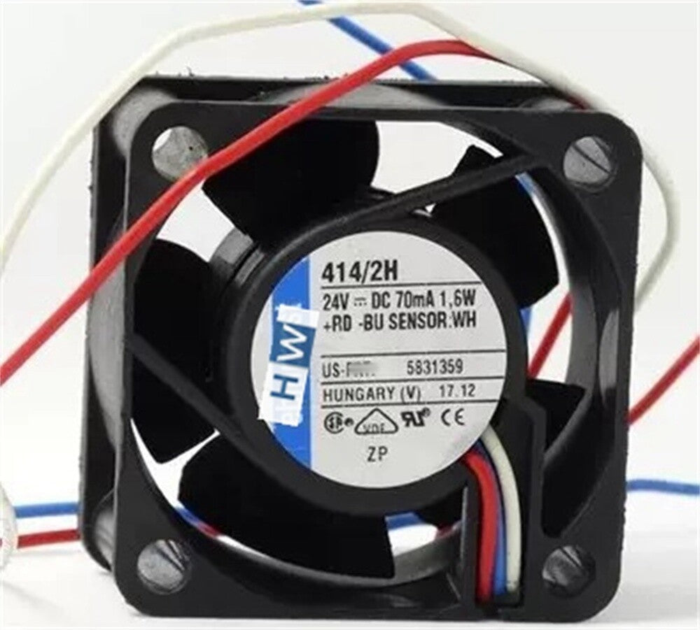1/piece 3-wire 414/2H 414-2H 4020 24V 1.6W 70mA 4CM Equipment Axial Fan