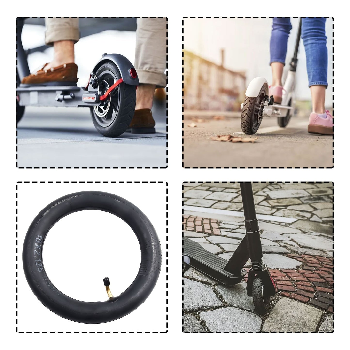 Essential Replacement Inner Tube for Ninebot F20F25F30F40 Electric Scooter