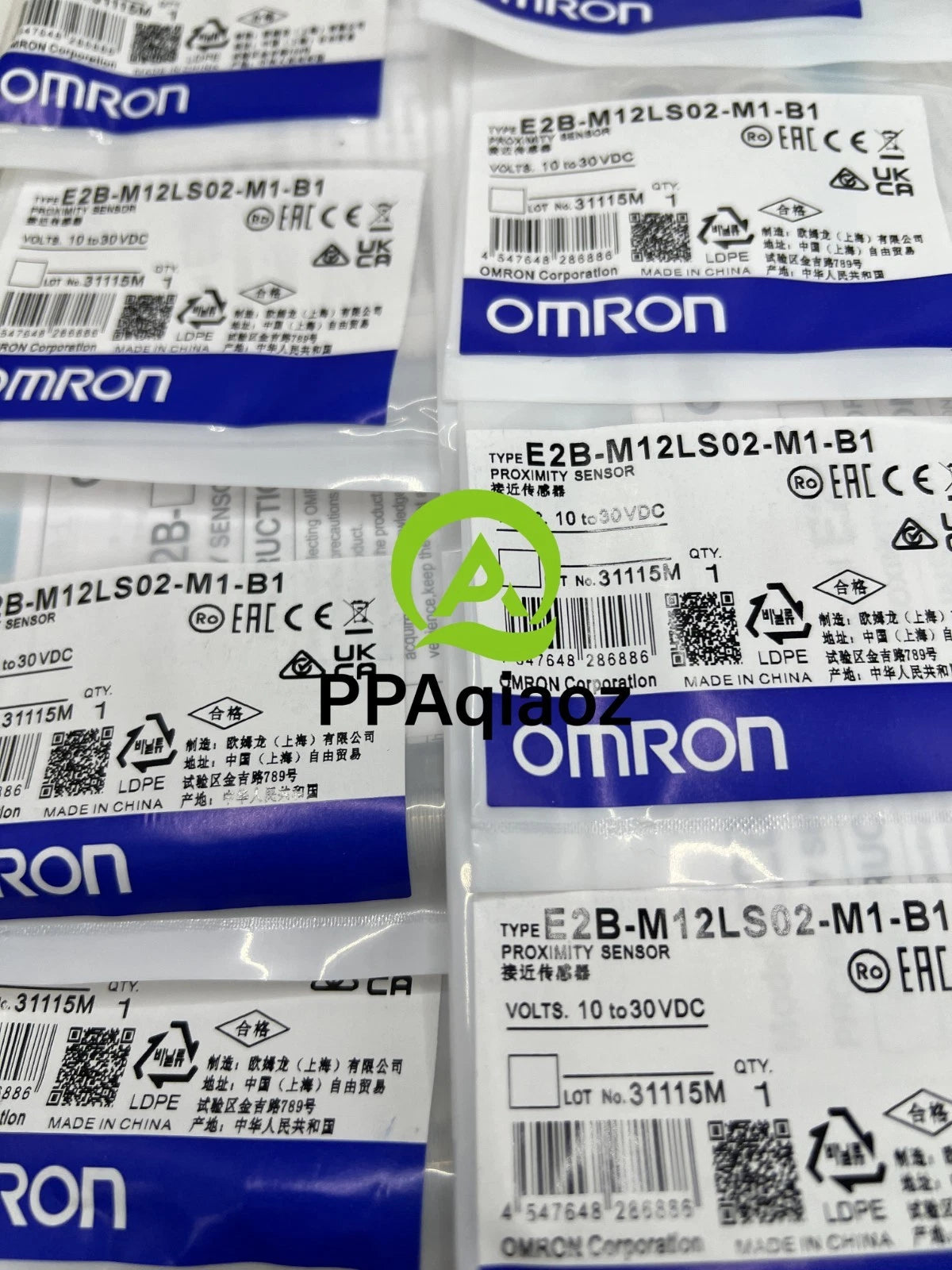 1PCS  For OMRON Proximity switch E2B-M12LS02-M1-B1 sensor #P
