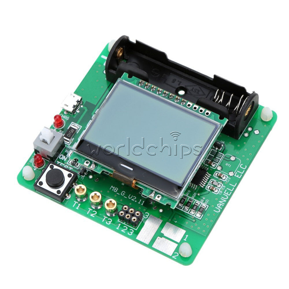 Transistor Inductor-Capacitor M328 ESR Meter Digital LCD Tester + Case