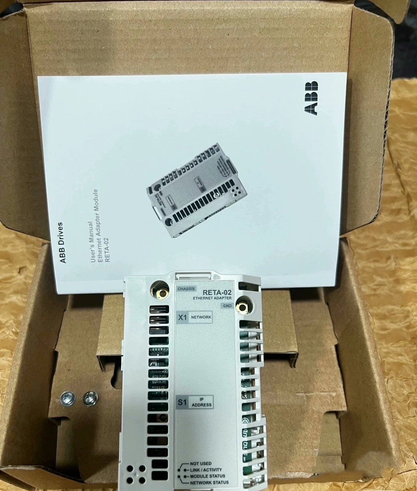 ABB RETA-02 RETA02 Ethernet Adapter #P