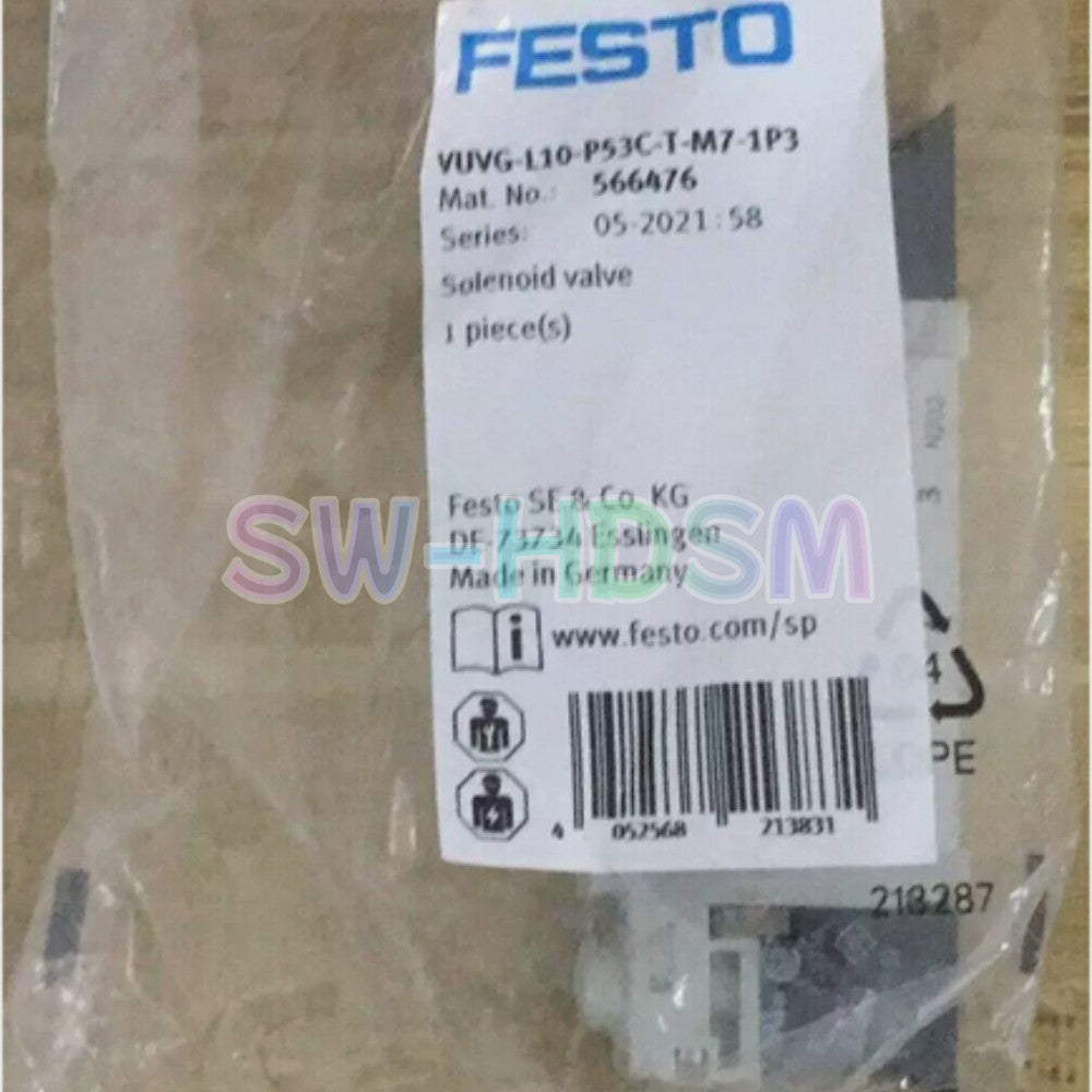 1PCS   For FESTO Solenoid Valve VUVG-L10-P53C-T-M7-1P3 freight free