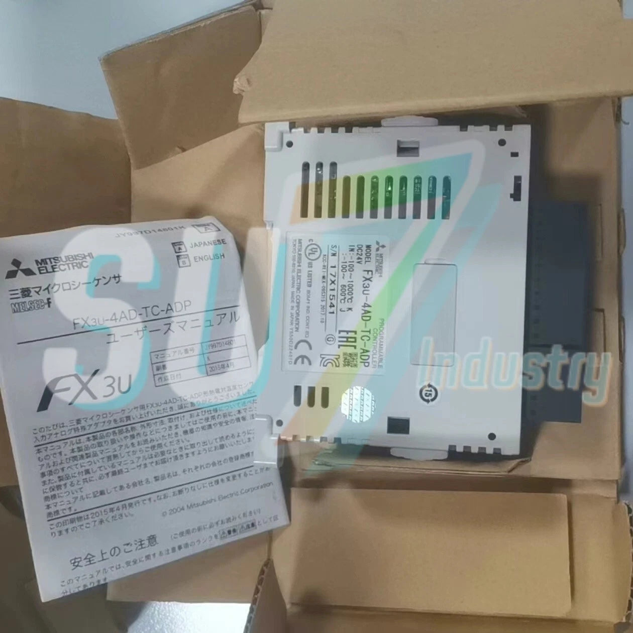 Mitsubishi FX3U-4AD-TC-ADP PLC Module FX3U4ADTCADP# 1pcs    In Box