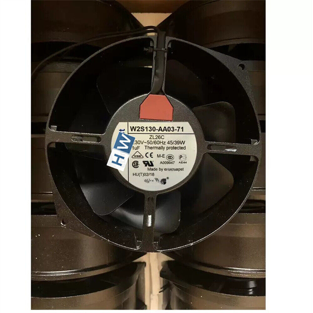 1/piece  W2S130-AA03-71 230V 45/39W All Metal Axial Flow Cooling Fan