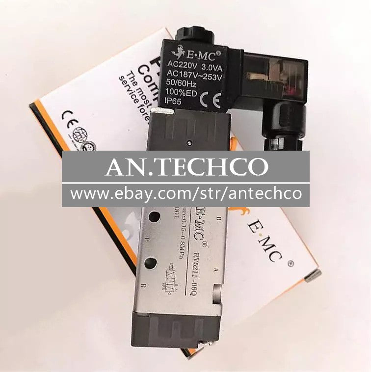 1PC  EMC solenoid valve RV5211-06Q AC220V
