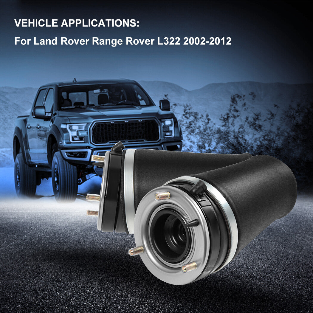 Front Pair Air Suspension Spring Bags For Land Rover Range Rover L322 2002-2012