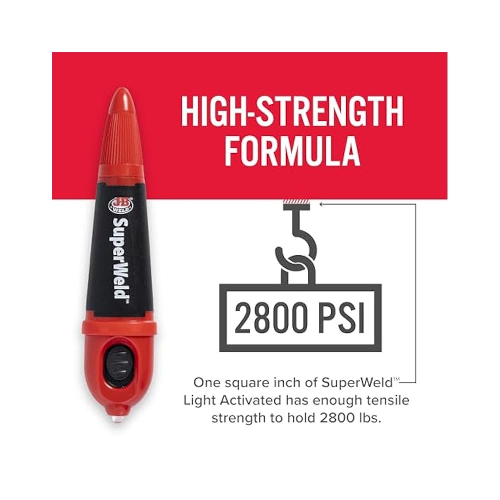 Light-Activated Superglue, Clear, 5g, 2-Pack, Fast Curing for Instant Bonds