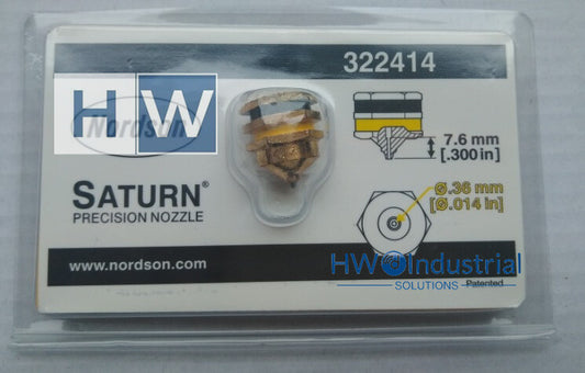 1PC Nord Son Nozzle 322414 0.36mm/0.014in Hot Melt Adhesive Machine nozzle