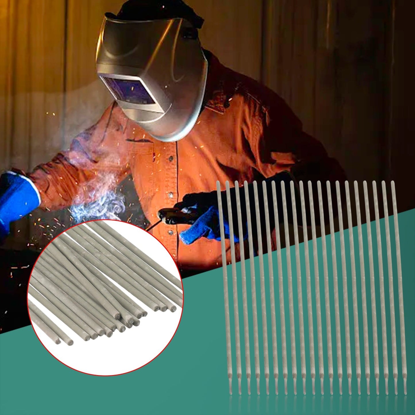 Welding Rod A102 Rust Resistant Solder Stainless Steel Wires For AC/DC