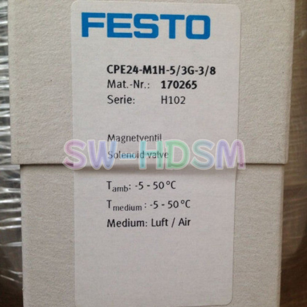 1PCS   Festo Valve CPE24-M1H-5/3G-3/8 Freight Free
