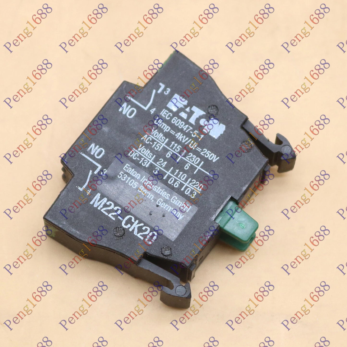 One  Eaton Moeller M22-CK20 M22-CK20 Contact 2NO Fast Delivery #P