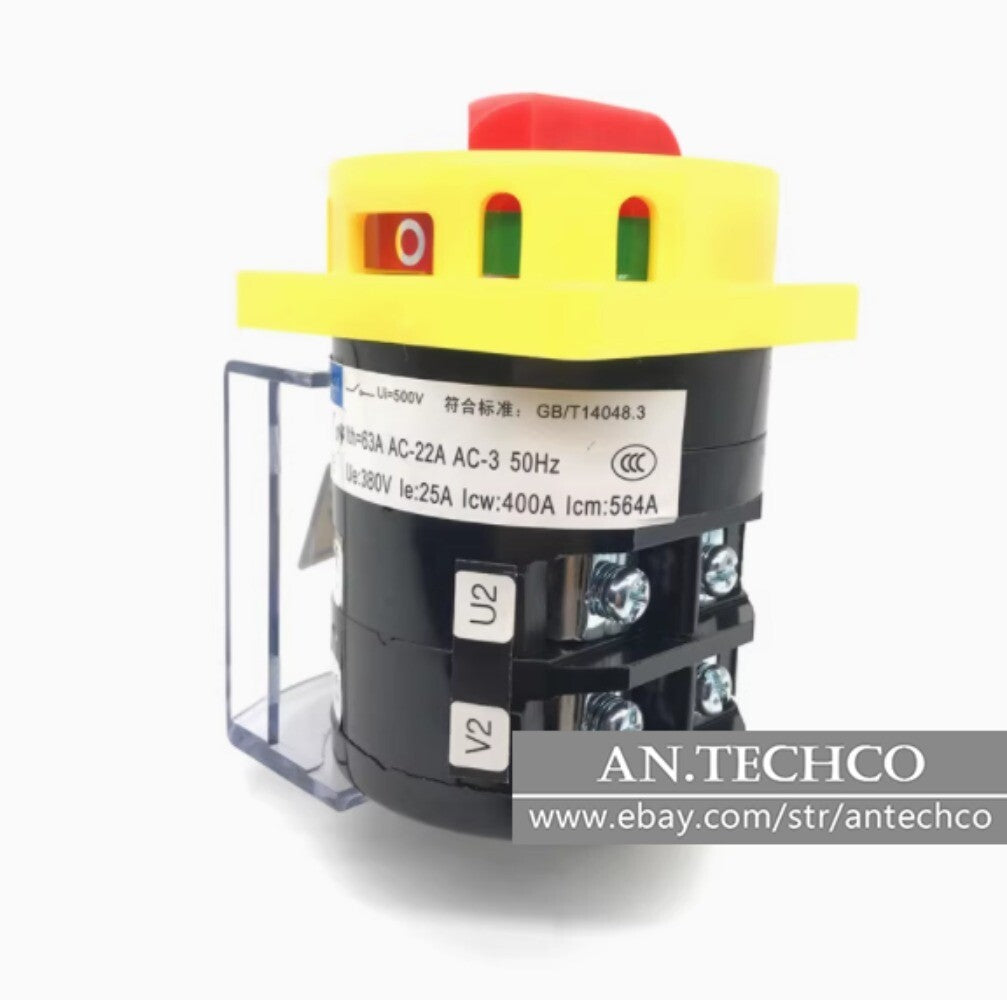 combination switch Three-phase power off switch shield HZ12-40A/04 40a
