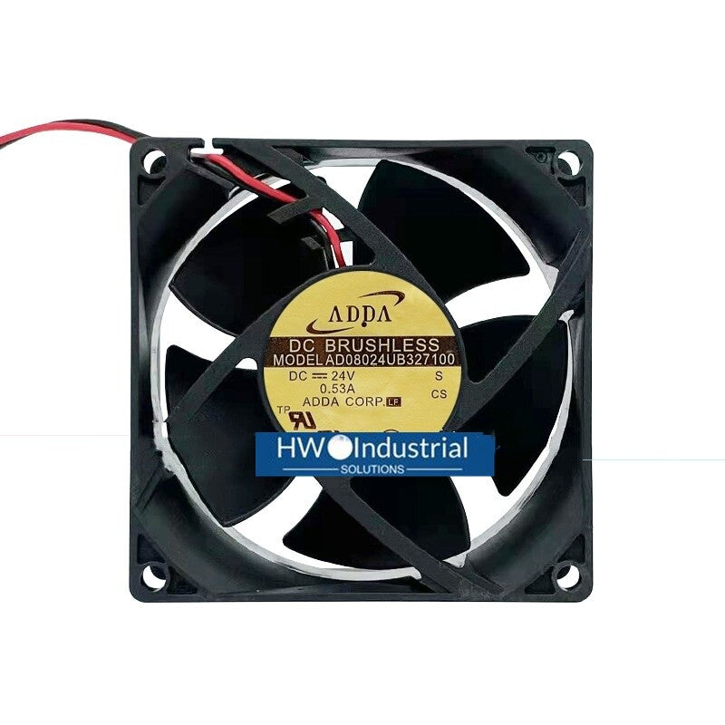 ADDA 2-wire AD08024UB327100 8032 8CM 24V 0.53A Inverter Dual Ball Cooling Fan