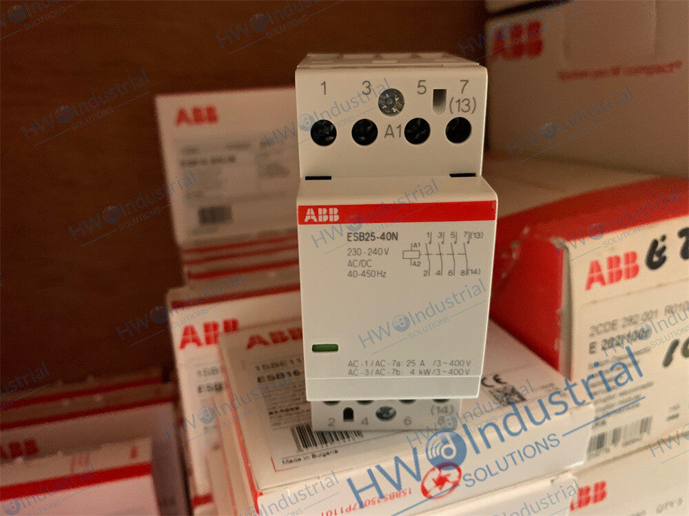1/Piece ESB25-22N-06 coil voltage 230VAC/DC ABB Building Contactor