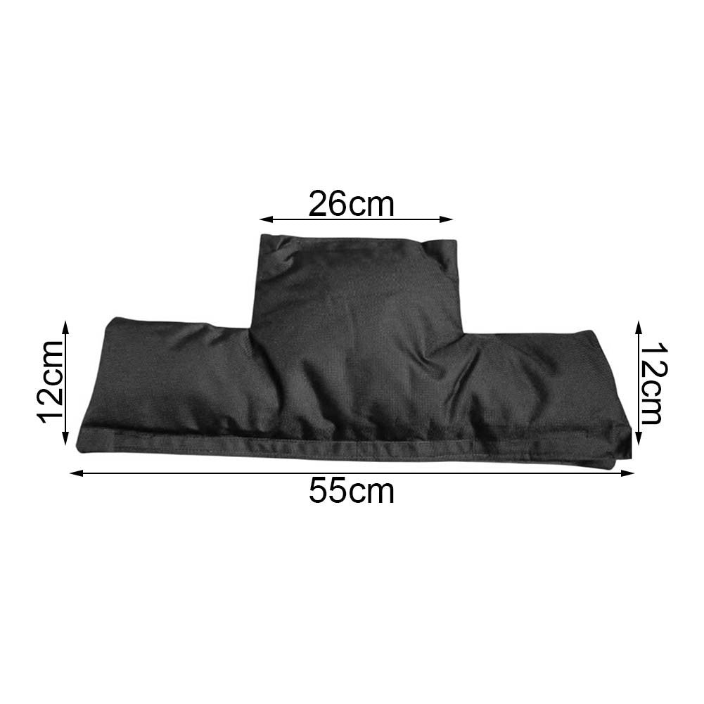 Easily Removable Insulated Cover for Water Meters Black Size 55 x 25 cm