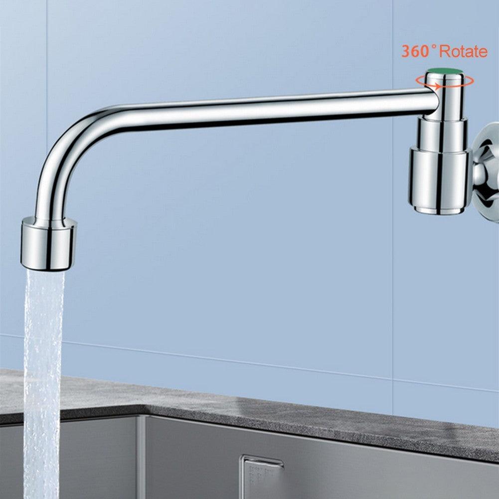 Contemporary Zinc Alloy Kitchen Faucet in Chrome for Daily Use Scenarios