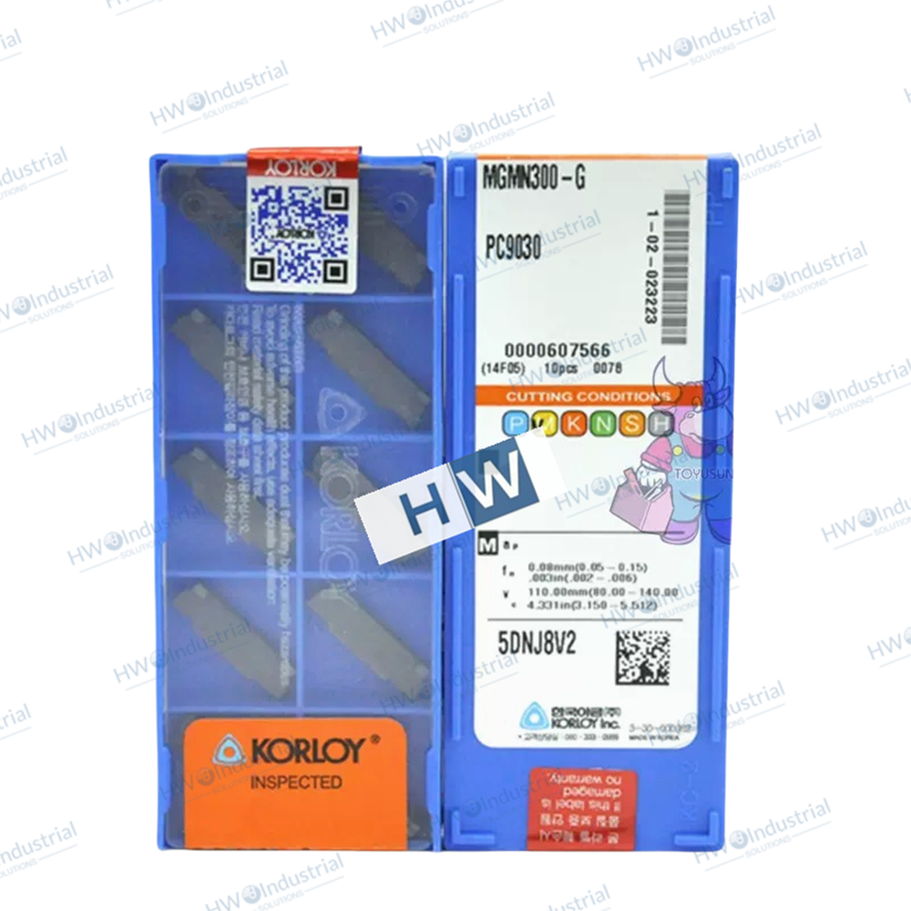 10piece/Box MGMN200-G MGMN250-G  MGMN300-G PC9030 KORLOY CNC Blade