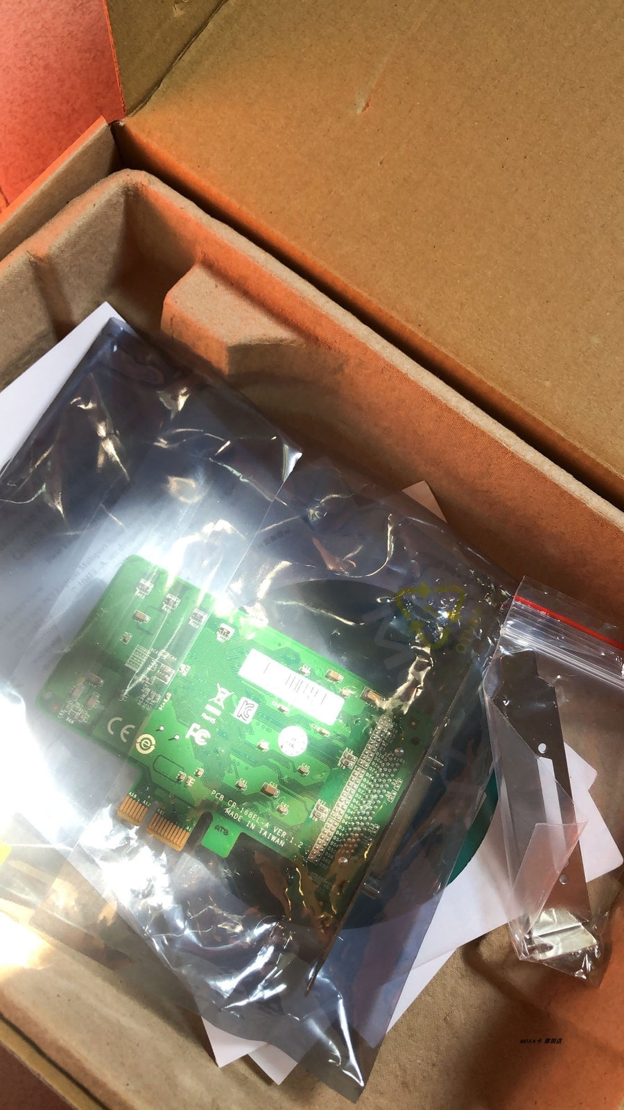 1PCS  MOXA CP-168EL-A 8 Serial Ports RS-232 PCI-E CP-168EL Card